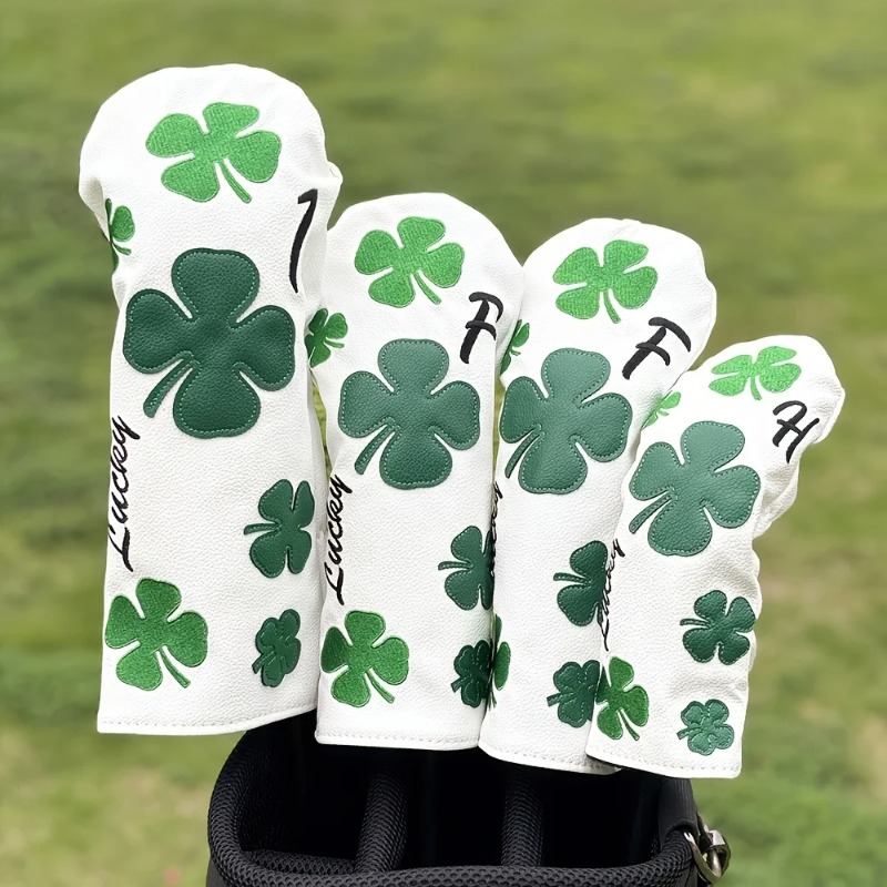 Golf Equipment Nearby - Stijlvolle Clover Golf Club Head Covers