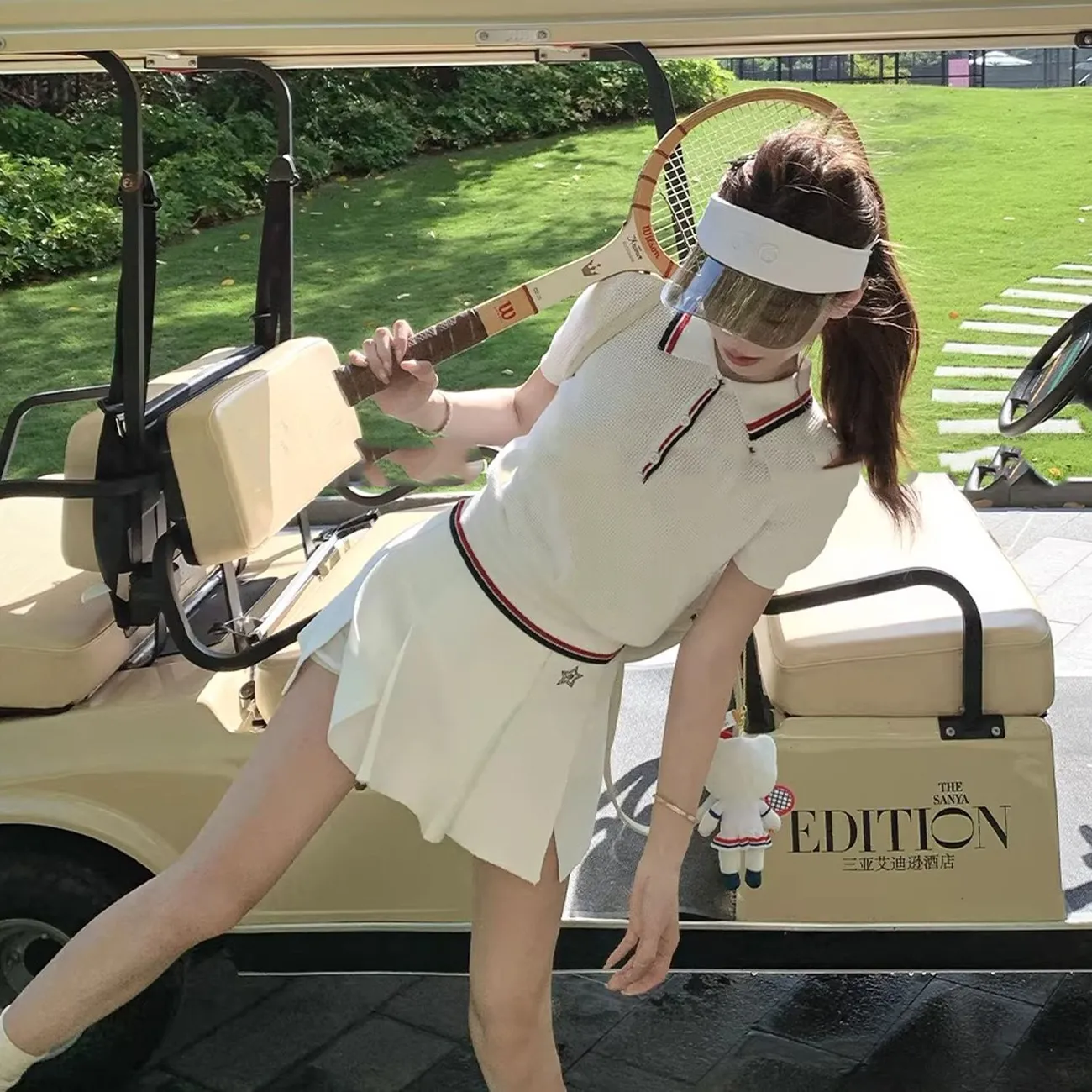 Golf Equipment Women - Zomer Dames Tennis Serie Wafelbreisel Golf