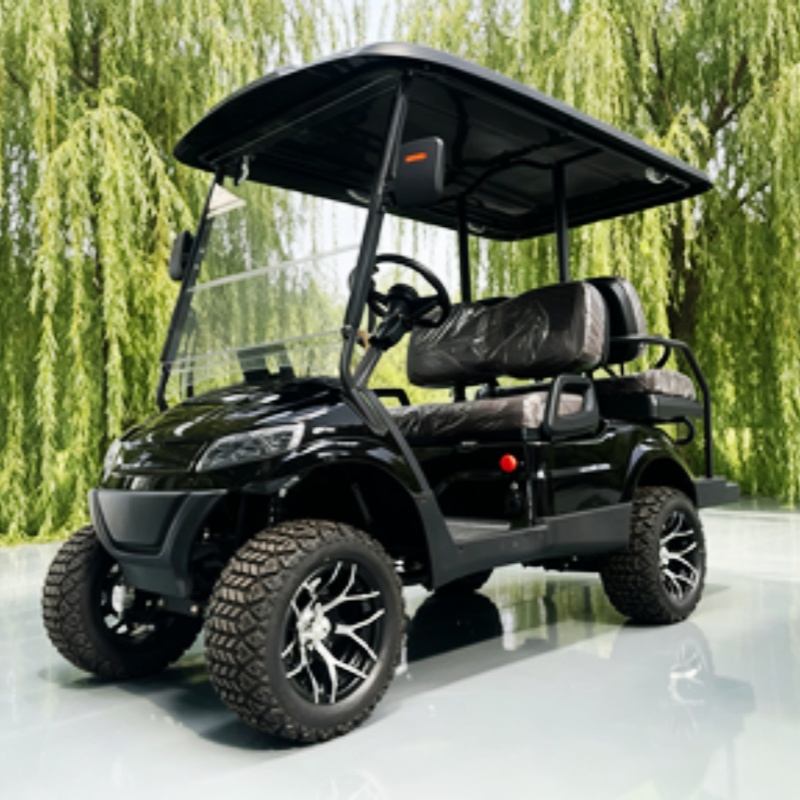 Golf Bag Stand Cart - Lithium Batterij Club 2-zits elektrische golfkar