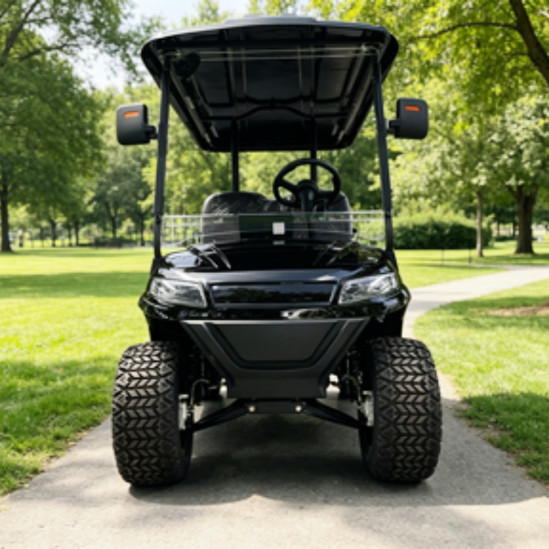 Golf Bag Stand Cart - Straatlegale golfkar buggy sightseeing elektrische golfkar