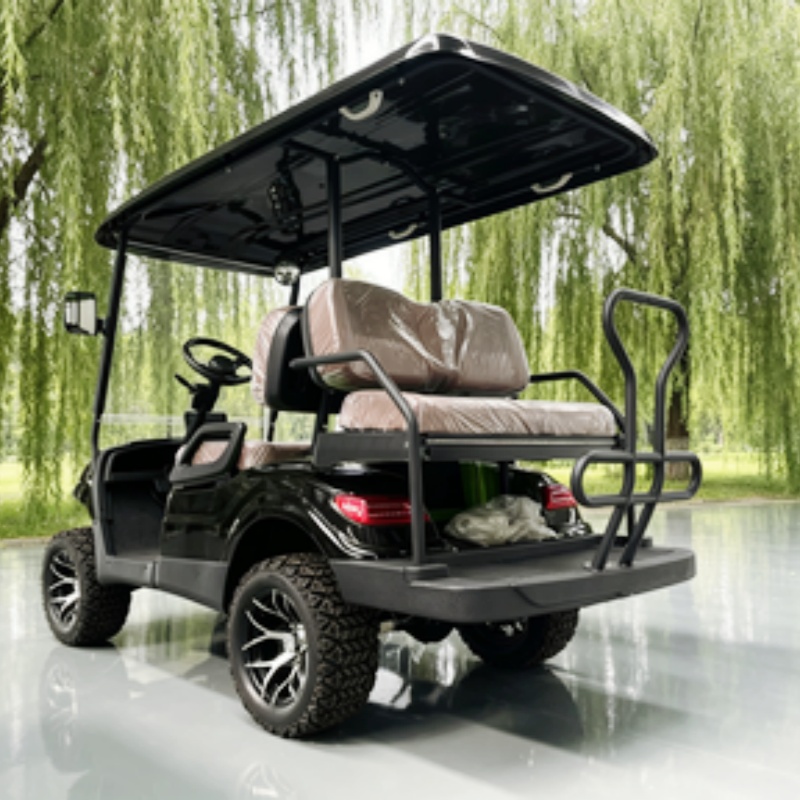 Lithium Batterij Club 2-zits e - Golf Bag Stand Cart recensie en prijs